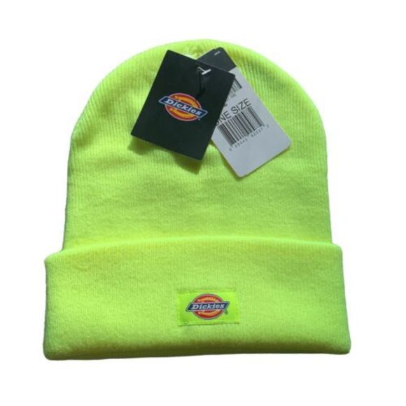 Dickies Other - Dickies Men's‎ Cuffed Beanie Hat Yellow One Size New With Tags